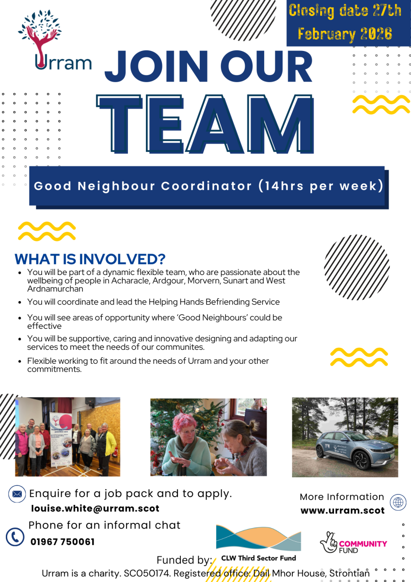 Good Neighbour Coordinator advert